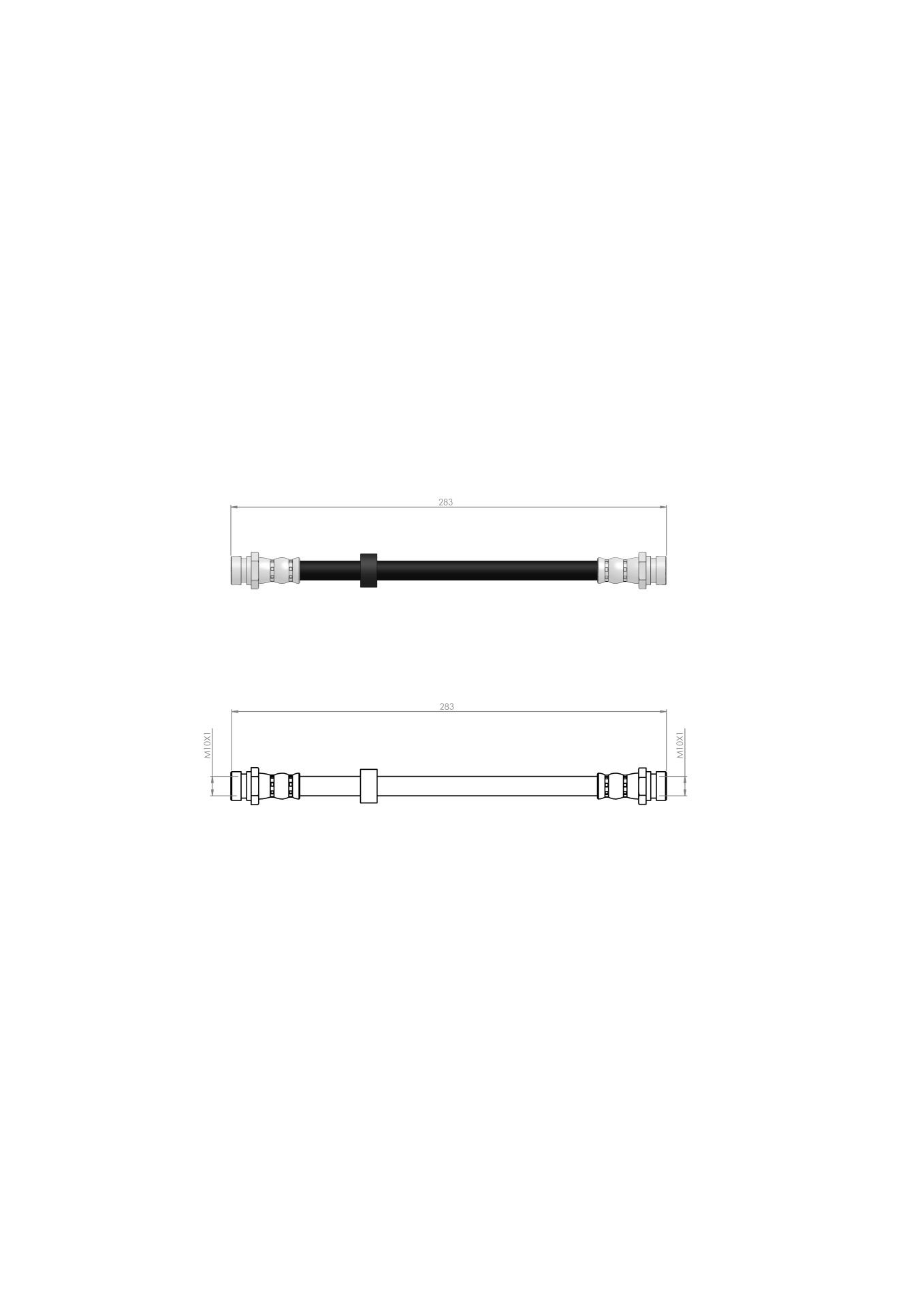 FREN HORTUMU ARKA MAZDA 323 89-94 B45543810A