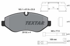 Fren Balatası Ön Balata Fişli Spr-Crafter-447 2007- - A0064208420