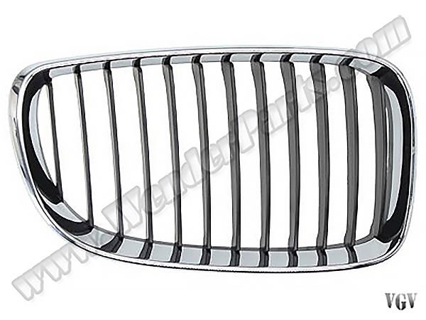 Panjur E87-LCI Sağ Krom/Siyah 2007-11