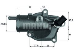 M.Benz Om646 W202-W203-W211 Termostat 92° 70807842 A6462000015 A6462000715 A6462000915 A646