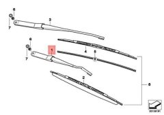 SİLECEK KOLU Z4 SOL BMW 61617198672