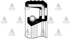 KEÇE EKSANTRİK BERLINGO / PARTNER / SCUDO 1.9D (35x50x7)