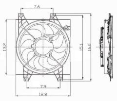 KLIMA FANI ACCENT 00=>     OTOMATIK  -  A/T 97730-25000