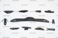 Silecek Süpürgesi Hybrıd Tip Üniversal 16 Aparatlı 14'' (350Mm) 29945