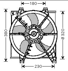 RADYATOR FANI ACCENT 00=> 25380-25000