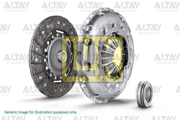 DEBRİYAJ SETİ AVENSIS 03-08 DİZEL / COROLLA 01-06 DİZEL / VERSO 04-09 / RAV-4 01-05 1CDFTV