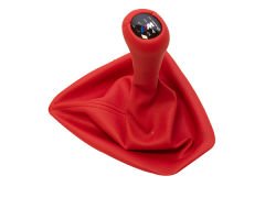 Topuzlu Vites Körüğü E90+LCI E92+LCI -6 İleri- Man.Şanz; (Kırmızı; Suni Deri) Işıklı -///M-