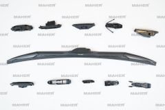 Silecek Süpürgesi Hybrıd Tip Üniversal 16 Aparatlı 22'' (550Mm) 29953