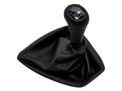 Topuzlu Vites Körüğü E90+LCI E92+LCI -6 İleri- Man.Şanz; (Siyah; Noktalı; Suni Deri) Işıklı -///M-