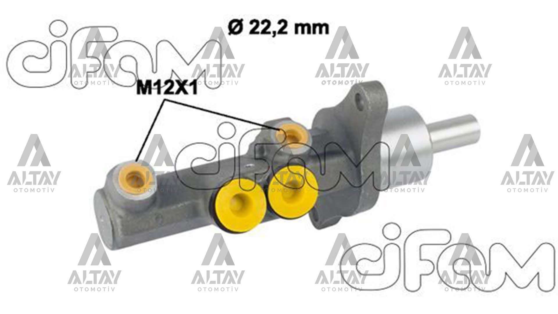 FREN ANA MERKEZ GOLF5 / GOLF6 / JETTA / CADDY / A3 / LEON 04-09 22,2 MM