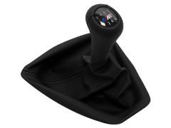 Topuzlu Vites Körüğü E90+LCI E92+LCI -6 İleri- Man.Şanz; (Siyah; Suni Deri) Işıklı -///M-