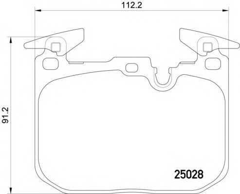 Fren Balatası Ön Spor Tip 120-316-320 F20-30 2012-19 - 34116878876