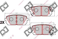 FREN BALATASI ARKA IX35 / SORENTO 10- / I20 08- / IX20 10- / I30  07- / SANTAFE 10- / SPORTAGE 10- 58302-2SA70 / 58302-2YA50