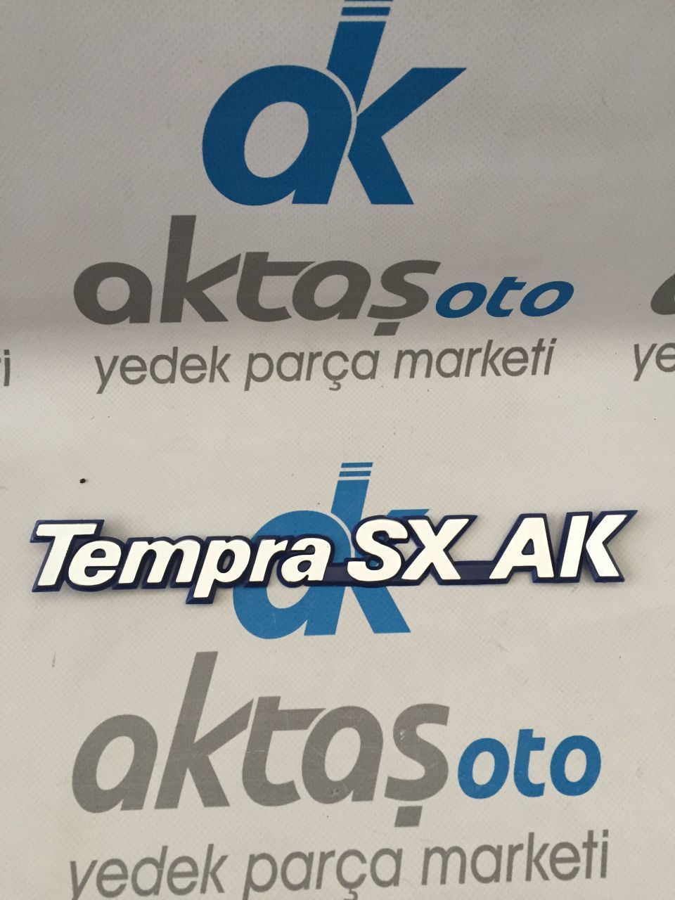 Tempra Sx Ak Yazısı