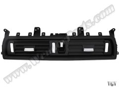 Klima/Kalorifer Izgarası F10+LCI Ön Orta; Siyah - 64229166885