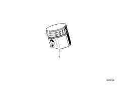 PİSTON BMW 0.25 E28 E30 E34 5 SERİSİ 3 SERİSİ 11251705324