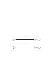 FREN HORTUMU ARKA COROLLA  (VVT) E12 02 - 07 9008094133 9094702922
