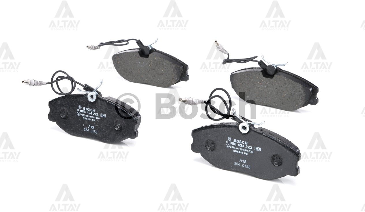 Fren Balata 406 95-04 (Fişli 15 Jant) Ön 425132