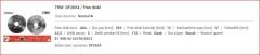 M.BENZ W202 FREN DİSKİ ÖN TAKIM C-180 A2024210212