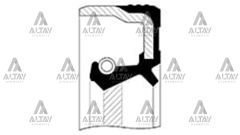 KEÇE EKSANTRİK ASTRA 1.4 - 1.6 / CORSA 1.2 - 1.4 / VECTRA / ZAFIRA L13TL (35x48x7)
