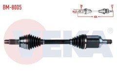 KOMPLE AKS SOL ON BMW X5 (E70) 3.0 D UZUNLUK 695mm 2007-2012 31607545125 31607553945