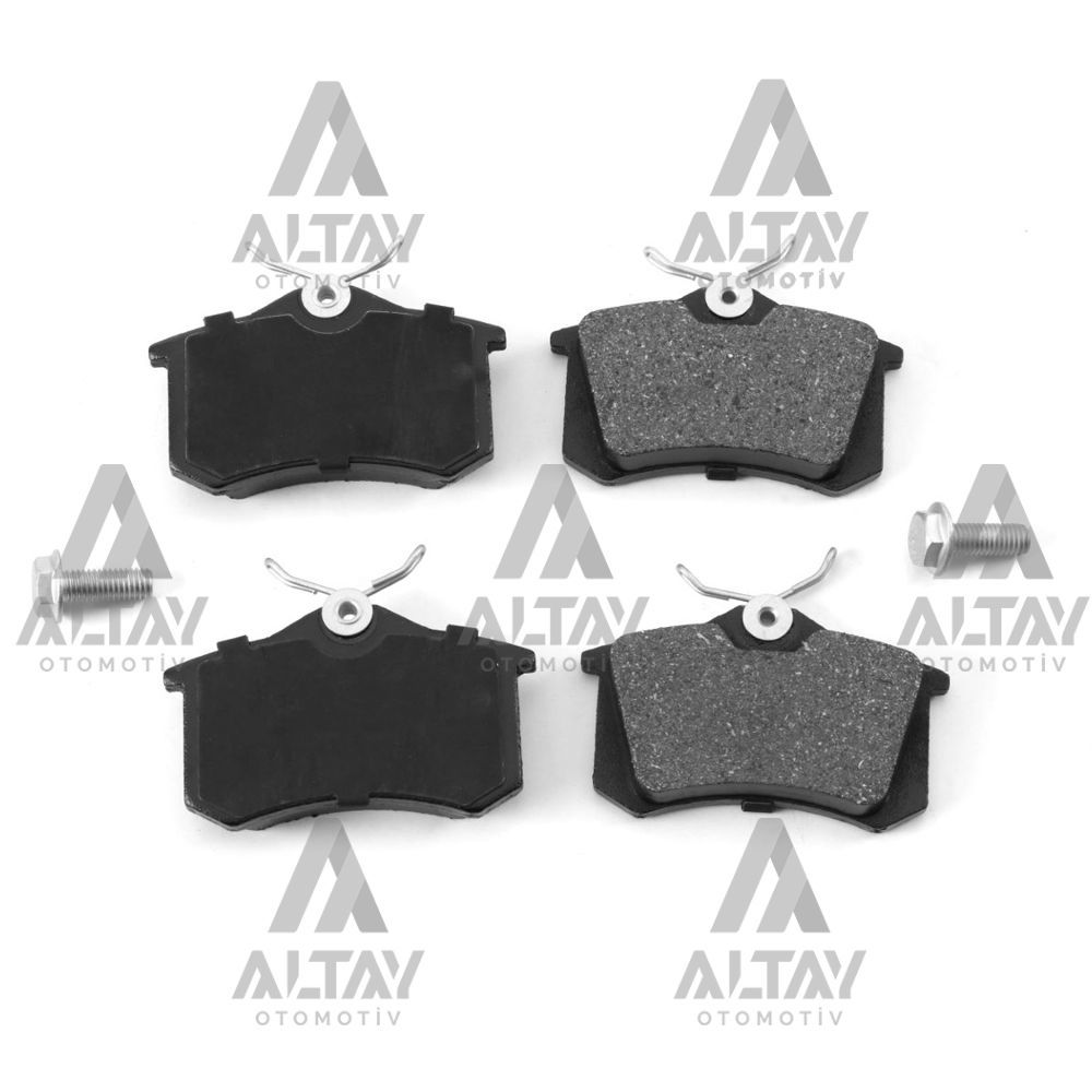 FREN BALATA MEGANE II 03=> / 307 00=> / C3-C4 09=> / GOLF4 99-06 / BORA 99-05 (KALINLIK 16.2mm) ARKA