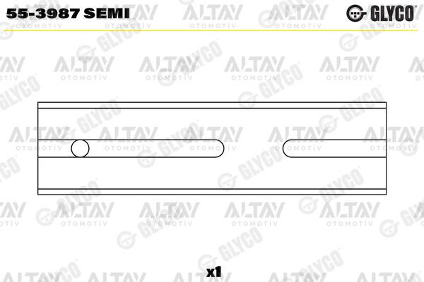 PİSTON KOL BURCU FİESTA / FUSİON / 206 / 307 / C3 02-12 DV4TD 1.4 TDCİ-HDİ STD KONIK TIP