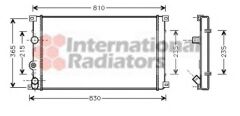 RADYATÖR 0543441AB MASTER II MOVANO 1.9 DTI 2.2 DCİ TDI 1SIRA ALB