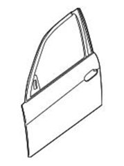 KAPI ÖN E38/R BMW 41518215310
