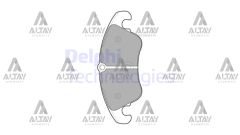 FREN BALATA Q5 08=> / A5 07-17 / A4 08-15 / A6 10-18 / A7 10-15 ÖN FİŞLİ
