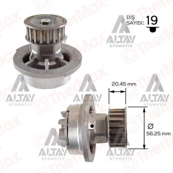 DEVİRDAİM ASTRA F  91-98 / ASTRA G 98-07 / VECTRA B 95-03 / 1.2-1.4-1.6 (C14NZ-C16NZ-C12NZ)
