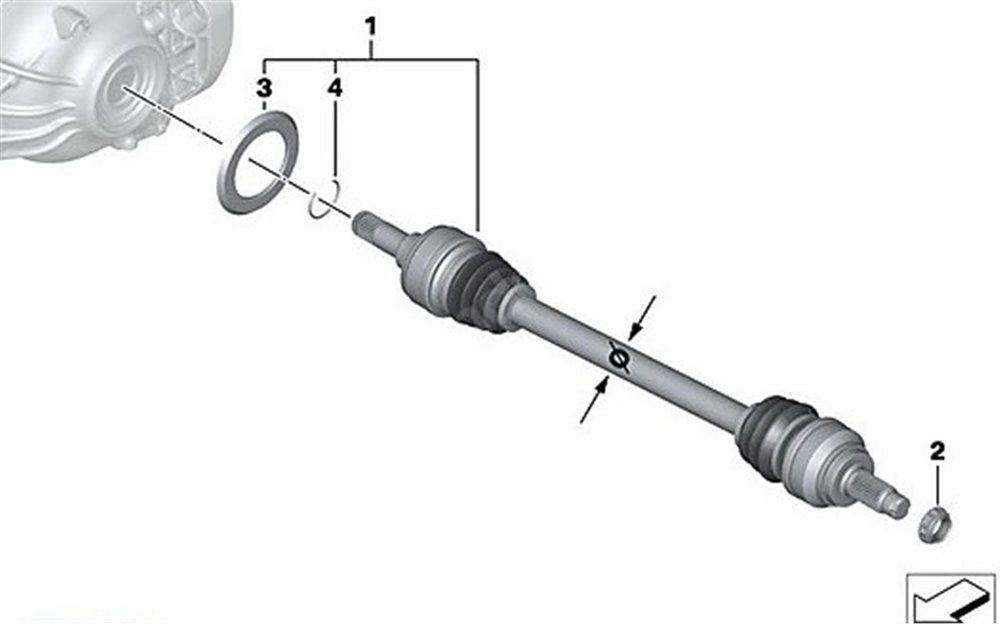 AKS ARKA F20/L BMW 33207628251
