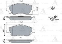 Fren Balata Corsa C 01=> / Tıgra 04=> 1.4-1.6 Ön 1605081