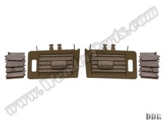 Klima/Kalorifer Izgarası W204 Ön (Set:2ad); Bej - 2048309854S2