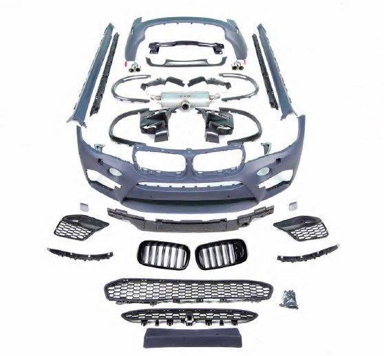 Gövde Kiti X5:F15 F.Yık-lı, PDCli:Ön/Arka, 00-00-Çıkış, Mrşp-li, Panj-lu, Egz.Uçlu, Çamurluk Dodikleri -///M- 2014-18