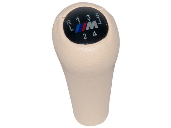 Vites Topuzu BMW -5 İleri- Man.Şanz; (Bej; Suni Deri) -///M- - ---