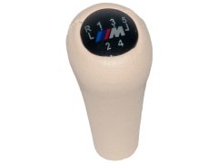 Vites Topuzu BMW -5 İleri- Man.Şanz; (Bej; Suni Deri) -///M- - ---