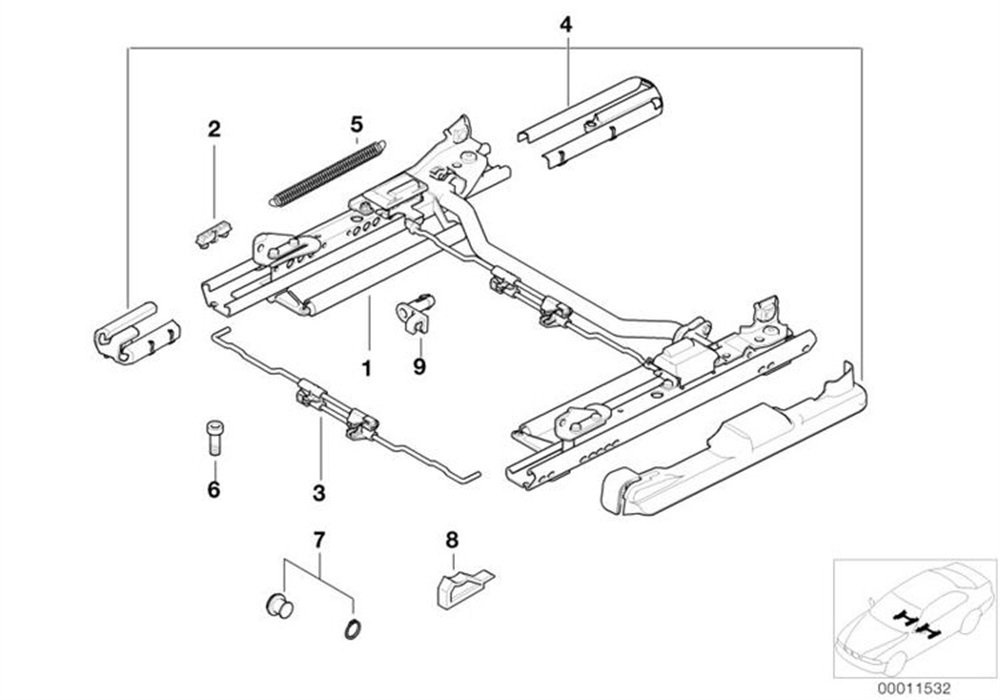 TUTUCU BMW 52108157406