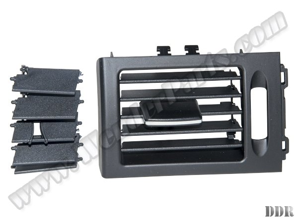 Klima/Kalorifer Izgarası W204 Ön Sol; Mat-Siyah - 2048300754BK