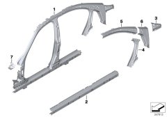 MARSBİYEL SACI F30/R BMW 41217297978