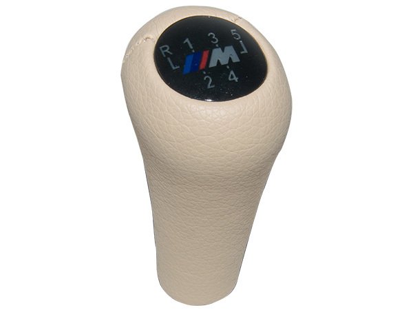 Vites Topuzu BMW -5 İleri- Man.Şanz; (Bej; Suni Deri) Işıklı -///M- - ---