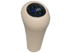 Vites Topuzu BMW -5 İleri- Man.Şanz; (Bej; Suni Deri) Işıklı -///M- - ---