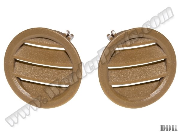 Klima/Kalorifer Izgarası W204 Ön Üst (Set:2ad); Bej - 2046809887S2