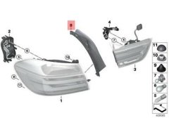 STOP YAN SU OLUĞU BMW F33,F36,F82,F83 63217366067