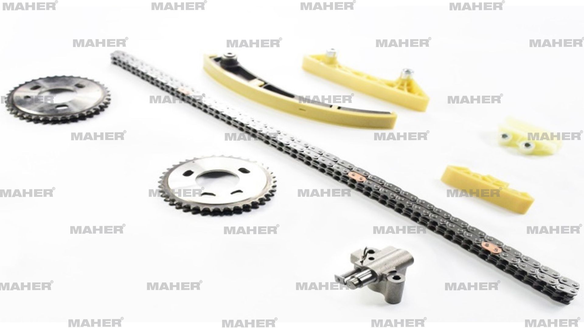 EKSANTRİK ZİNCİR SETİ TRANSIT V347 06-14 / 100PS - 120PS - 140PS / 2.4TDCI DİŞLİLİ