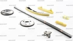 EKSANTRİK ZİNCİR SETİ TRANSIT V347 06-14 / 100PS - 120PS - 140PS / 2.4TDCI DİŞLİLİ