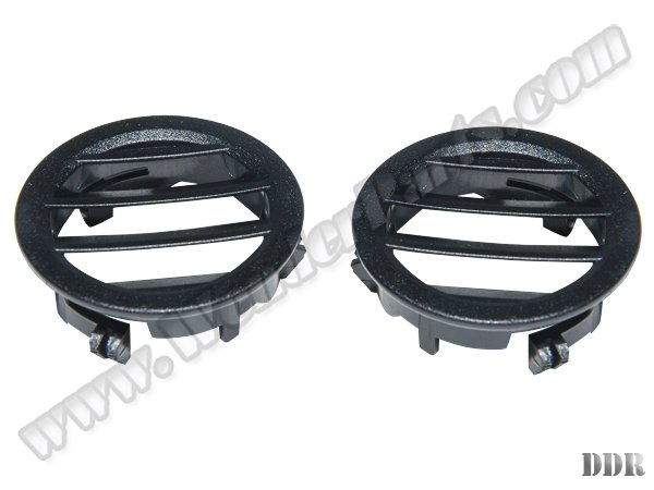 Klima/Kalorifer Izgarası W204 Ön Üst (Set:2ad); Siyah - 2046809987S2