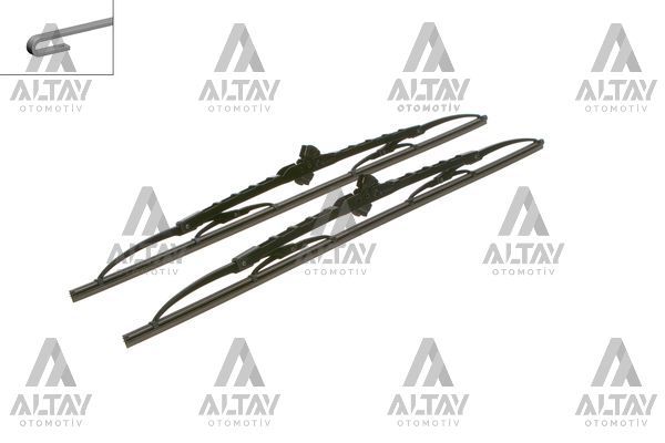 SİLECEK SÜPÜRGESİ TAKIM ECO (550+550mm)