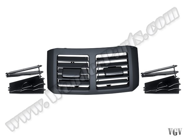 Klima/Kalorifer Izgarası W251 Arka; Siyah 2005-13 - 2518301154BK