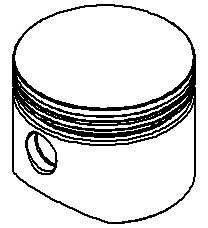 Piston Q78.20(50) 2.5X2.5X4